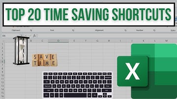 20 Time Saving Excel Shortcuts