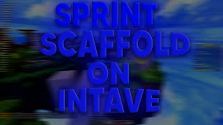 Sprint Scaffold On Intave Anticheat Cheatmine Ryu Hacking