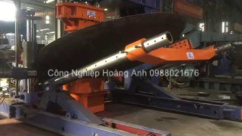 Máy ép chỏm cầu 500 tấn có gá xoay tự động