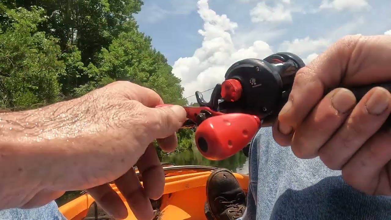 Bass fishing at the hunting club