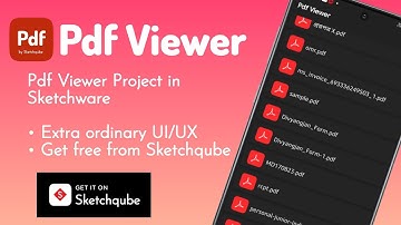 Pdf Viewer Project in Sketchware Pro