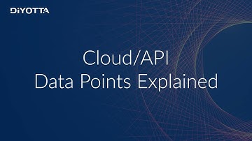 Cloud API Data Points Explained