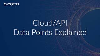 Cloud API Data Points Explained