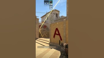 BEST SMOKES A SITE ON MIRAGE! #cs2 #csgo #smokes