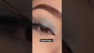 #light#green#simple#eyemakeuptutorial#eyeshadow#eyemakeup#eyeliner#shorts#stylewithpuu