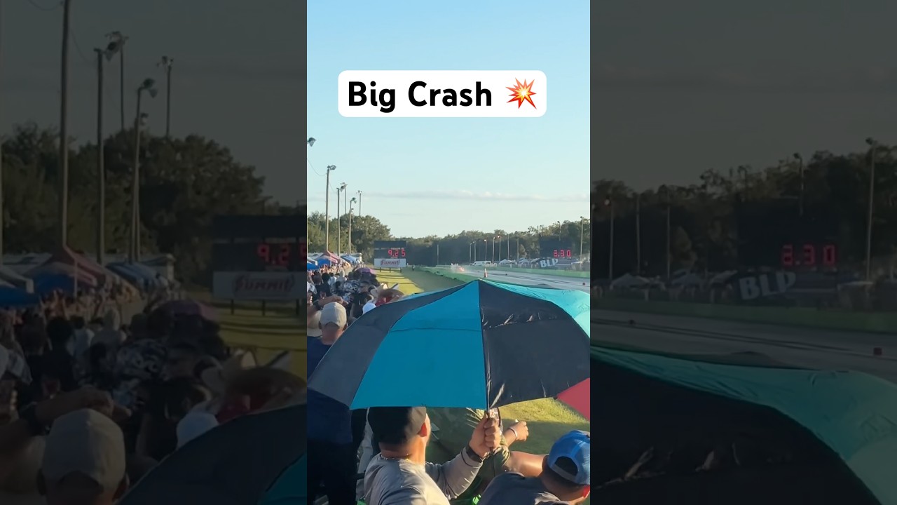 OLANDO SPEED WORLD BIG CRASH 