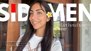 Staying in a budget friendly hotel in BALI,  Sidemen  (luxury)