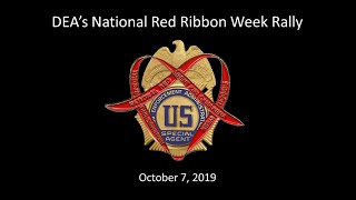 DEA National Red Ribbon Rally (October 7, 2019)