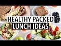 EASY HEALTHY PACKED LUNCH IDEAS - For school/ or work!