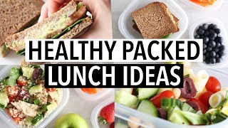 EASY HEALTHY PACKED LUNCH IDEAS  For school/ or work!
