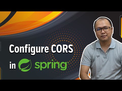 How to configure CORS in Spring Boot