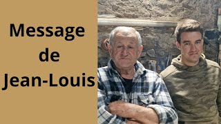 Message de Jean-Louis