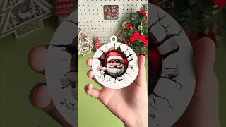 Personalized Christmas Sublimation HB Ornaments 🎅✨ DIY Holiday Gifts Double-side printing! #pydlife