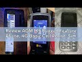 Review AGM M9 Rugged Feature Phone, 4G Basic Cell Phone, Simple Mobile Phones, IP68 &amp; IP69K Waterpro