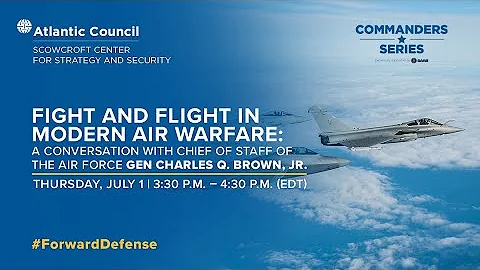 A conversation with Chief of Staff of the Air Force Gen Charles Q. Brown, Jr.