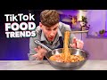 Testing Viral TikTok Food Trends (Flying Noodles & More) | Sorted Food