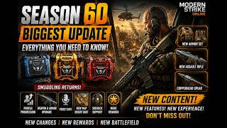 Season 60 Update Explained! NEW Progression | Modern Strike Online @ModernStrikeOnline_Official screenshot 5