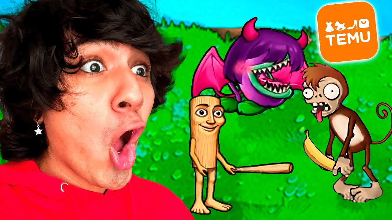 PROBÉ EL PVZ DE TEMU 😭