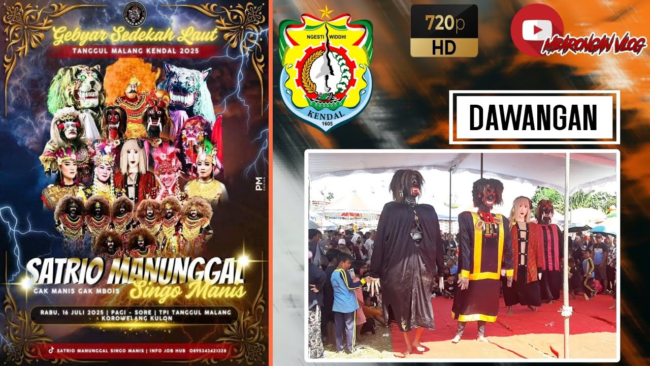 ᴴᴰ Dawangan | Singo Barong Satrio Manunggal Singo Manis | Live TPI Tanggul malang Korowelang Kendal