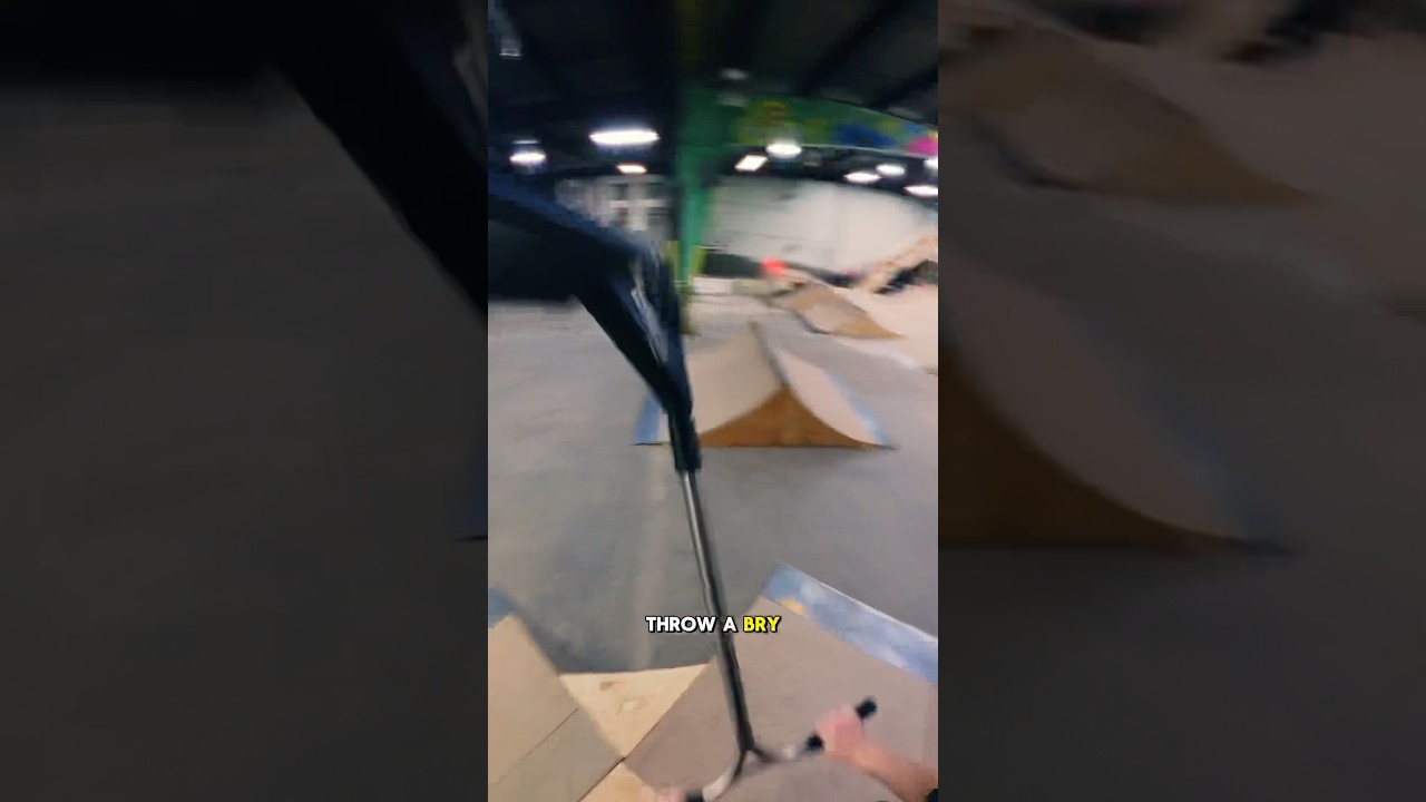 How to Briflip on a Scooter!