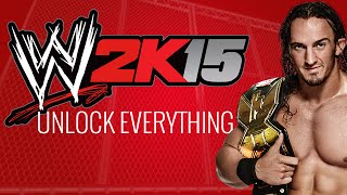 WWE 2K15 - How to Unlock Everything - All Unlockables! (Accelerator)