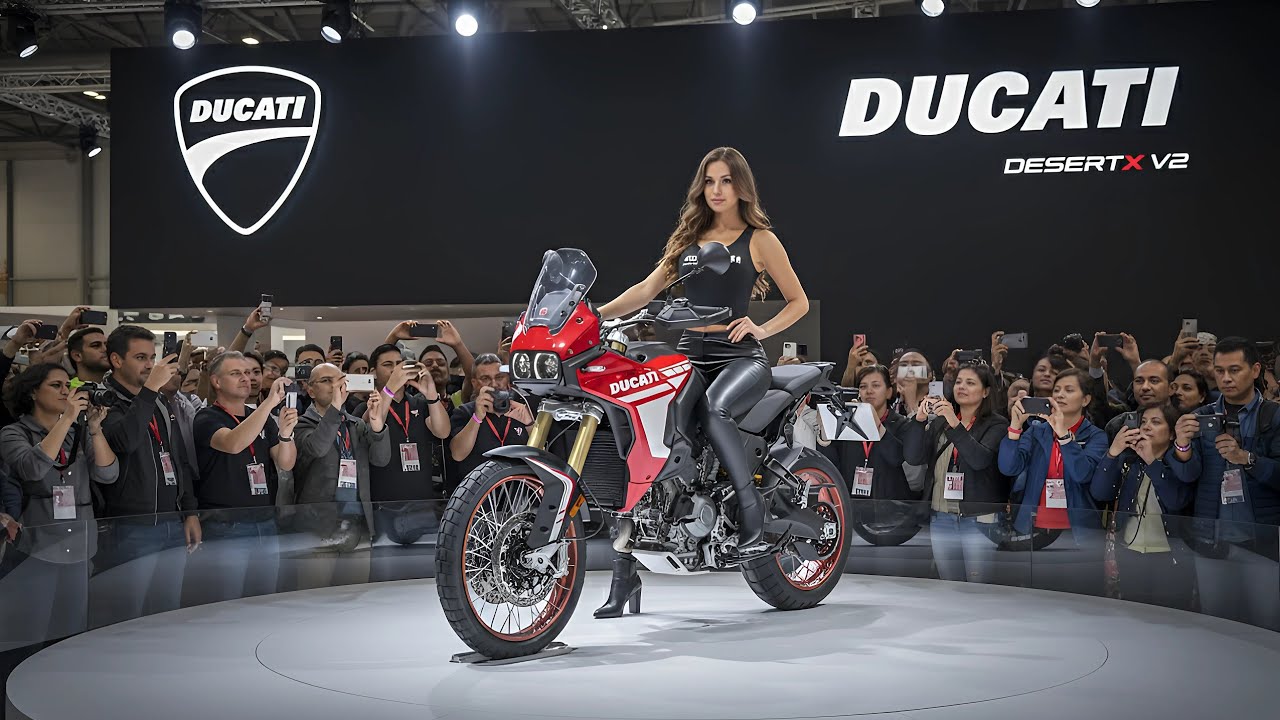 ПРЕДСТАВЛЕН НОВЫЙ DUCATI DESERTX V2 2026 ГОДА!!