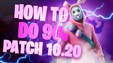 FORTNITE How To Do FAST 90s AFTER Update 10.20 *TURBO-BUILD NERF* (PC/Console/PS4 Guide)