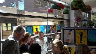 Students Bring War History To Life In Wassenaar Library