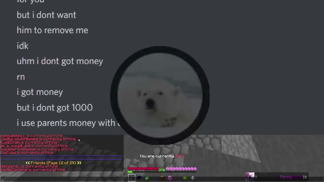 Interview with the biggest simp in hypixel