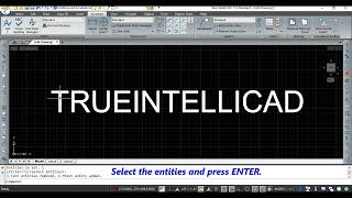 true intellicad text to multiline text