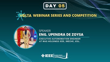 VOLTA - Arduino Webinar Series - Day 05 IEEE UOR