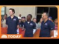 Yankees Players Talk Knicks’ Championship and Hope Week