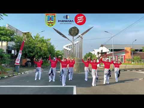 Senam Integritas Disnakerperinkopukm Kudus Pariwara Anti Korupsi 2025 #integritas #senamintegritas
