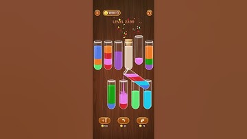 Sort Em All - Water Puzzle Game | Level - 2399 | #sortemall #gamesplay #youtube #shorts #viral