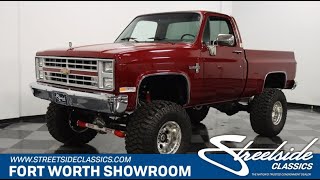 1985 Chevrolet K10 Silverado 4X4 for sale | 4595 DFW