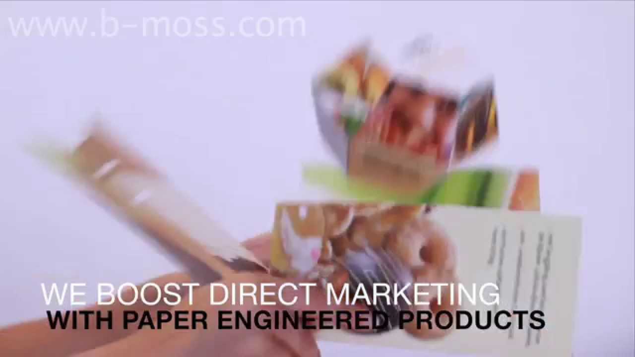 Dimensional Paper Mailers for Direct Marketing