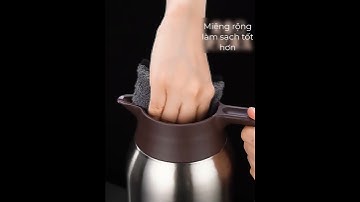 Bình nước giữ nhiệt 2 lít cao cấp 6 lớp bảo quản tới 50 giờ inox 316 kháng khuẩn HADU