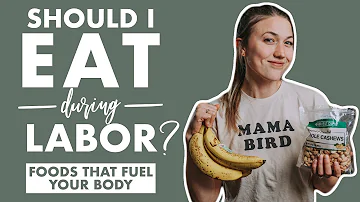 Does eating slow down labor?