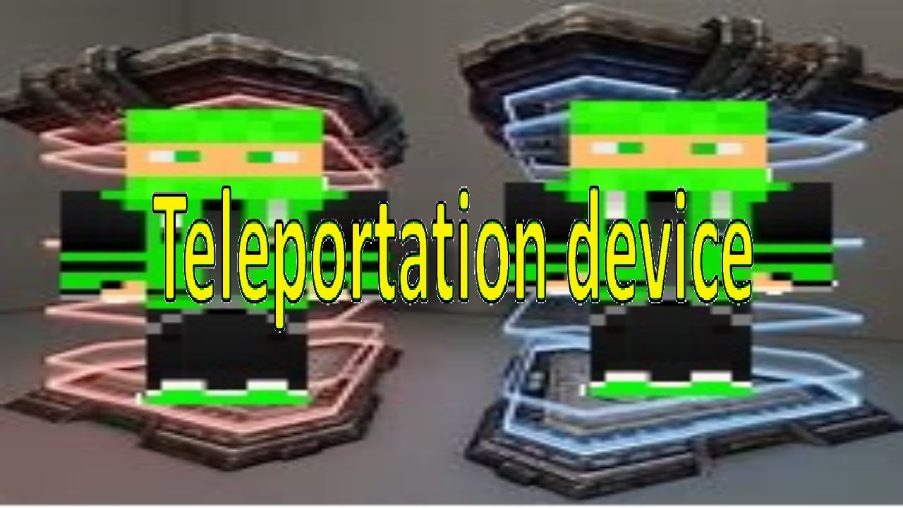 HOW TO MAKE TELEPORTATION IN MINECRAFT - YouTube