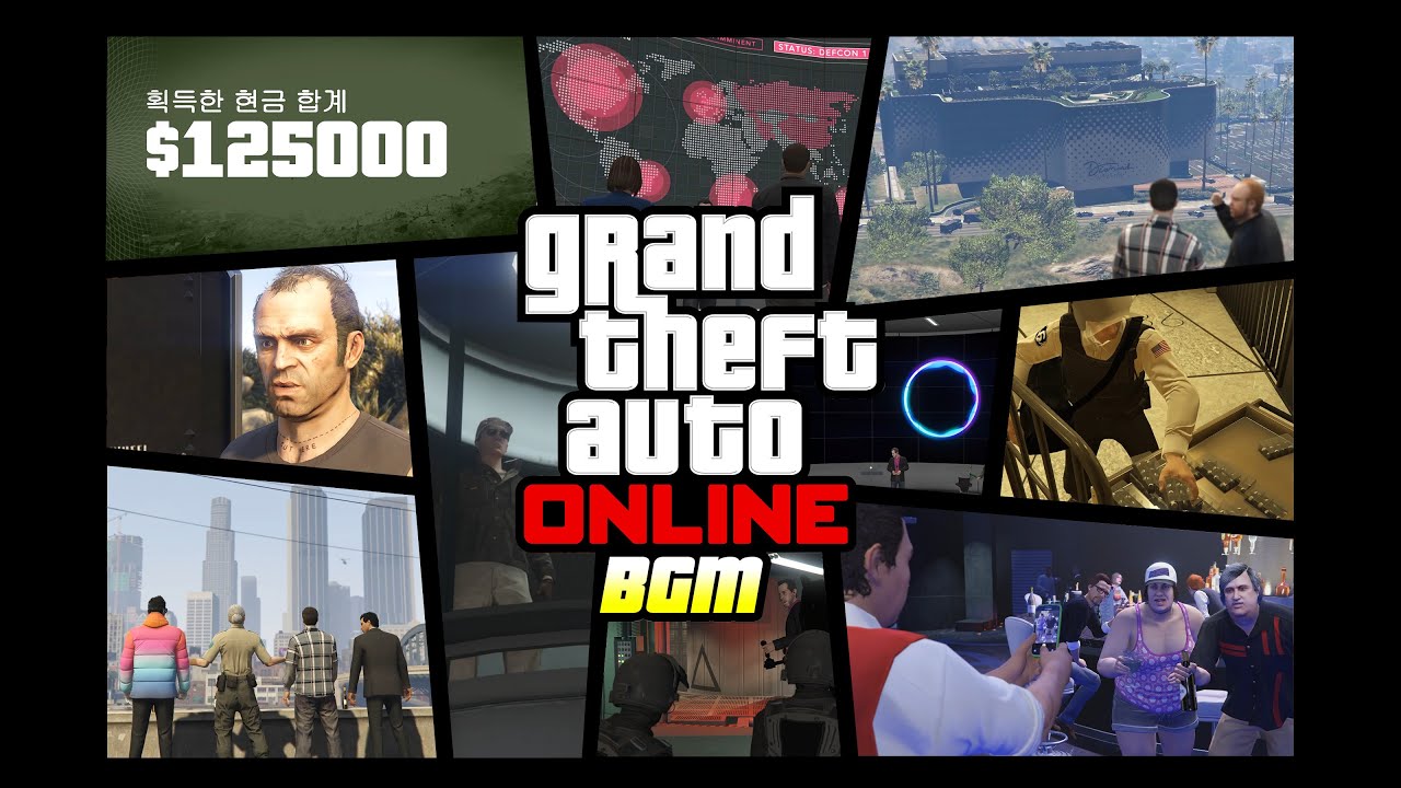 GTA Online heist BGM