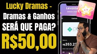 Lucky Dramas – Dramas & Ganhos PAGA DE VERDADE ou É Falso? Descobri a Verdade! 💰📱 screenshot 2