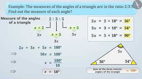 Angle Sum Property of a Triangle | Part 2/3 | English | Class 7