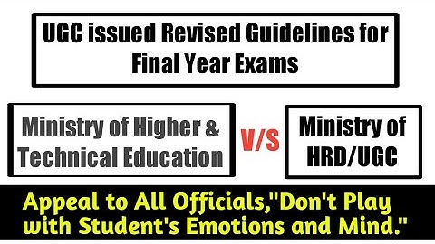 UGC Revised Guidelines | Official Circular for Final Year Regular & Backlog Students | Ashish Sir
