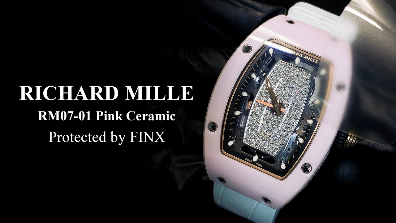 Richard Mille 07-01 Pink Ceramic Protection Film - YouTube