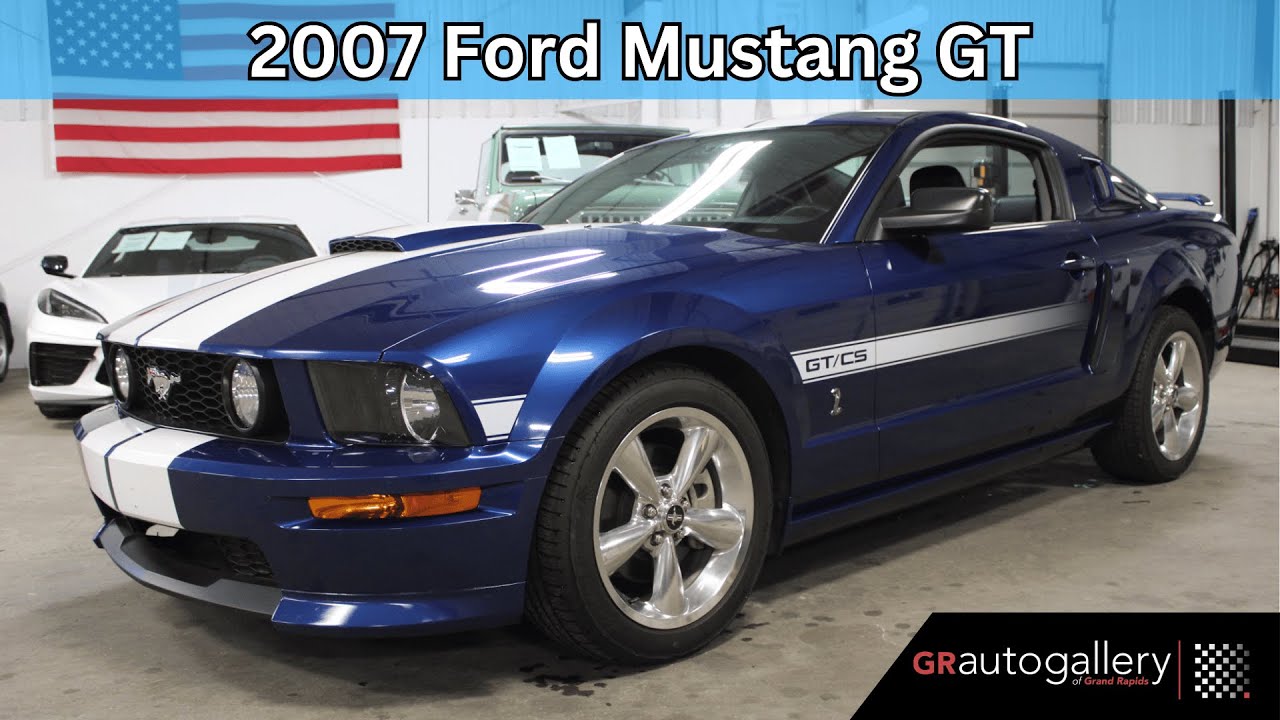 2007 Ford Mustang GT CS For Sale - Walk Around - YouTube