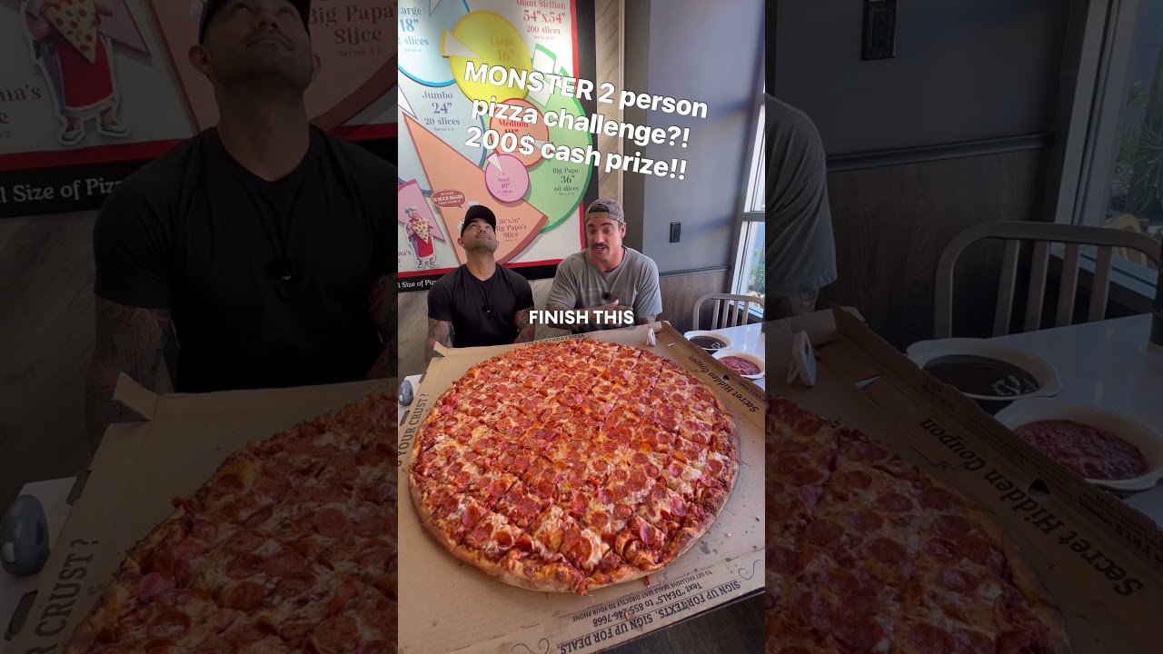 Who’s helping you win? #eatingchallenge #foodie #foodchallenge #pizzachallenge #mukbang #epicfood