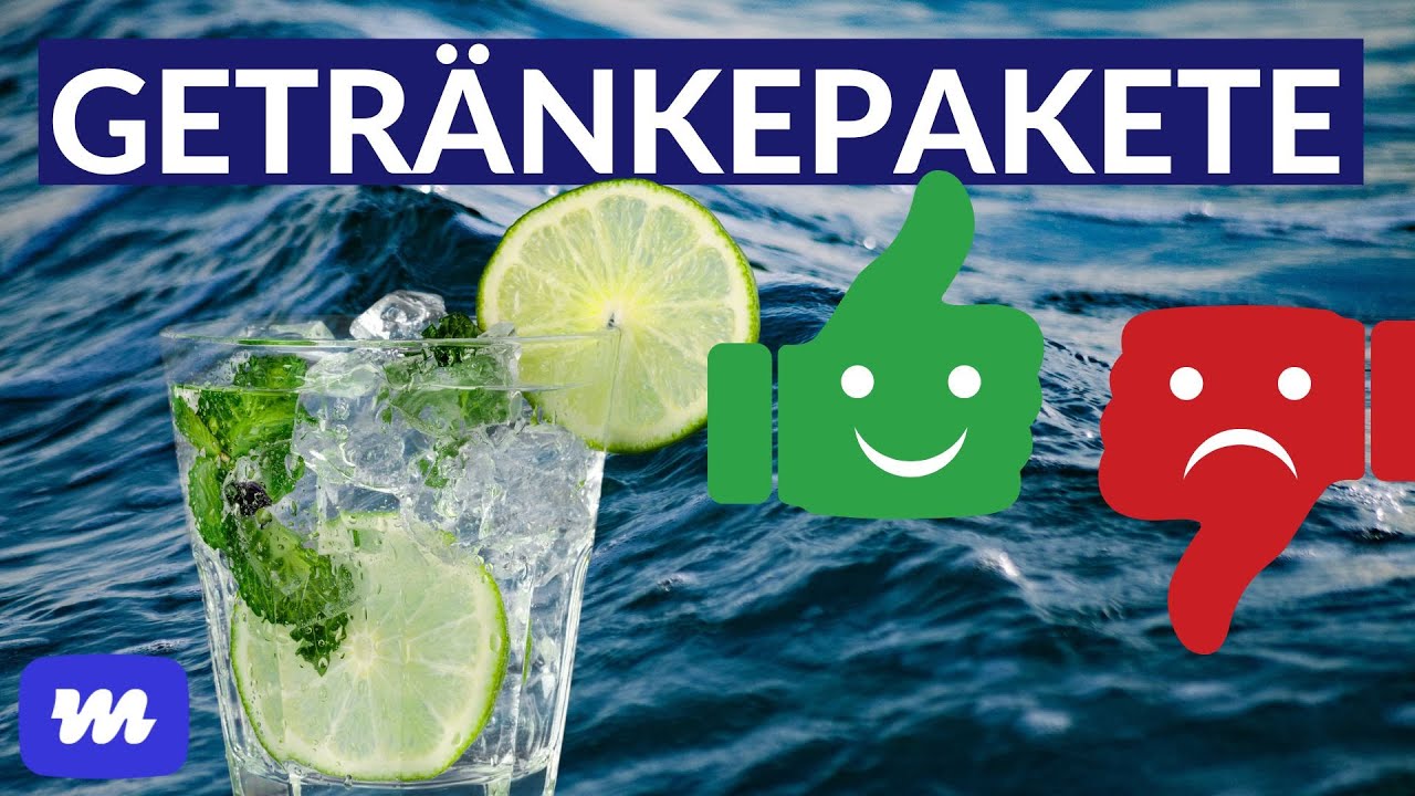 Getränkepaket: 5 Gründe dafür und 5 dagegen - Kreuzfahrten mit Morrwert