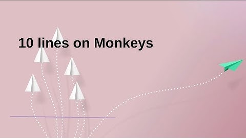 10 Lines on Monkeys| Essay on Monkeys in English