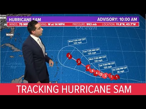 Tropics update: Sam