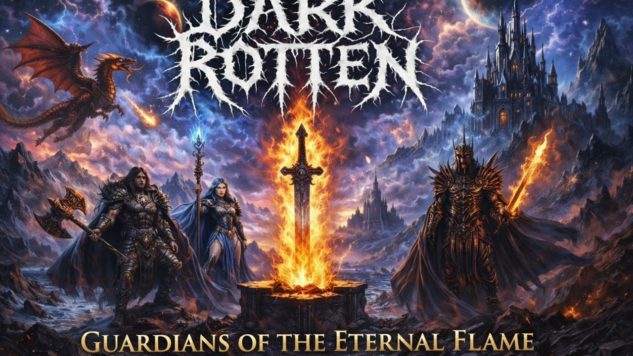 Dark Rotten - Guardians of the Eternal Flame- German Blackened Space Death Metal -